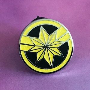 Captain marvel Disney pin superhero trading pin